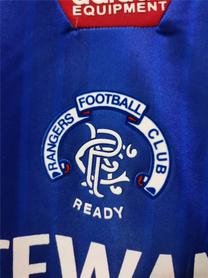 Rangers  92-94 Home Retro Shirt crest