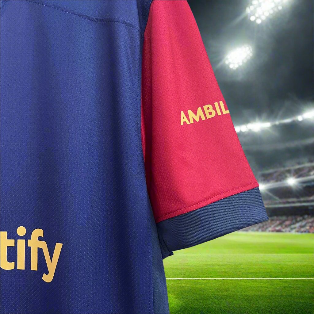 Barcelona 24-25 Home Shirt sleeve