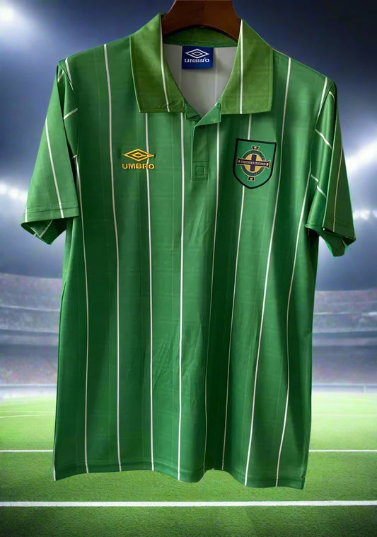 Northern Ireland 90-92 Home Retro Shirt rear