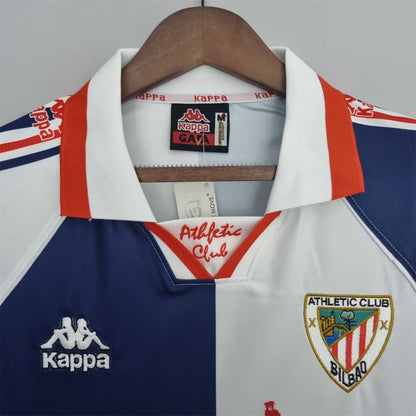 Athletic Club Bilbao 95-98 Away Retro Shirt neck