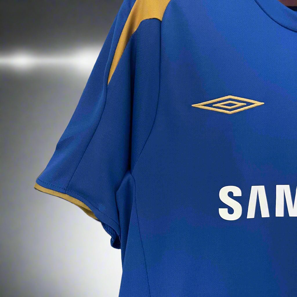 Chelsea 05-06 Home Retro Shirt sleeve