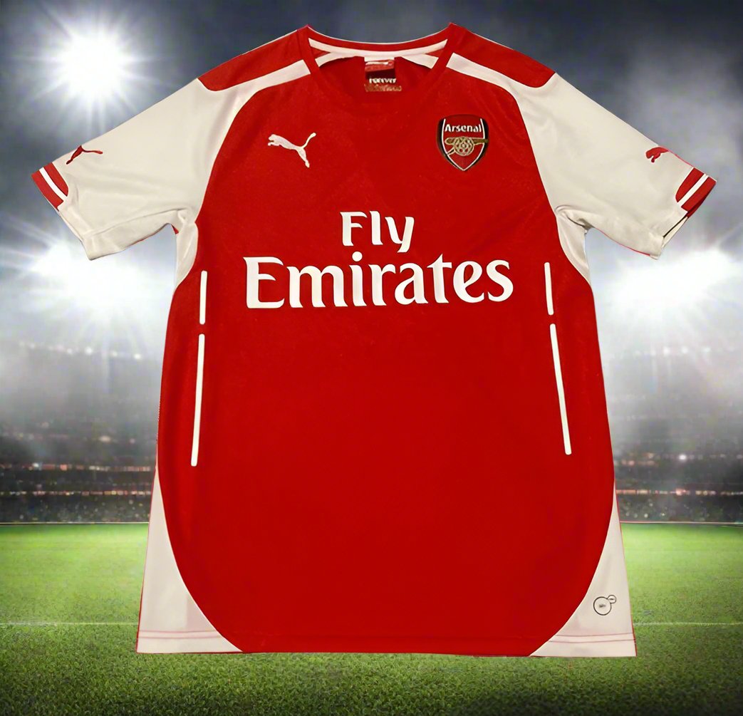 Arsenal 14-15 Home Retro Shirt front