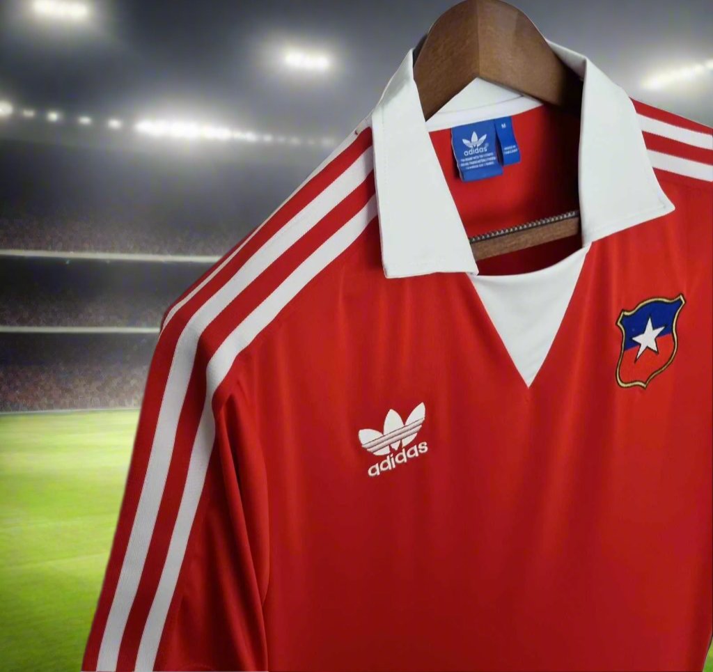 Chile 81-82 Home Retro Shirt side