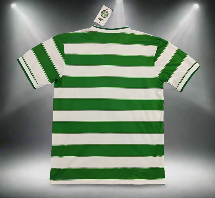 Celtic 85-87 Home Retro Shirt rear