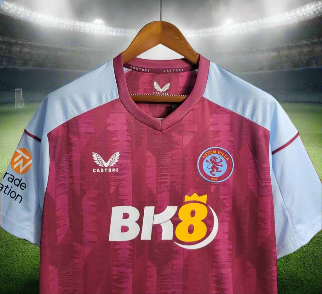 Aston Villa 23-24 Home Shirt spnsor