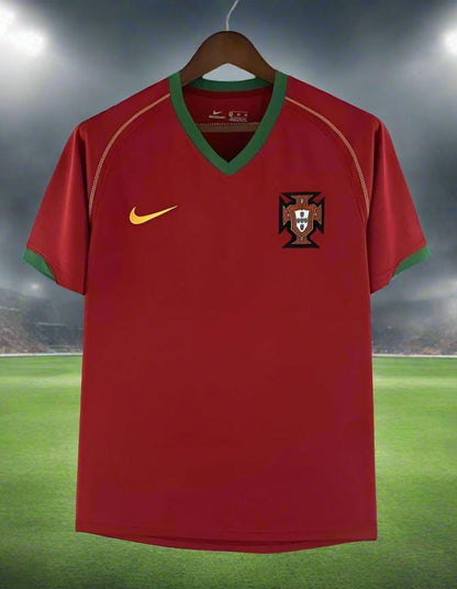 Portugal 06-08 Home Retro Shirt