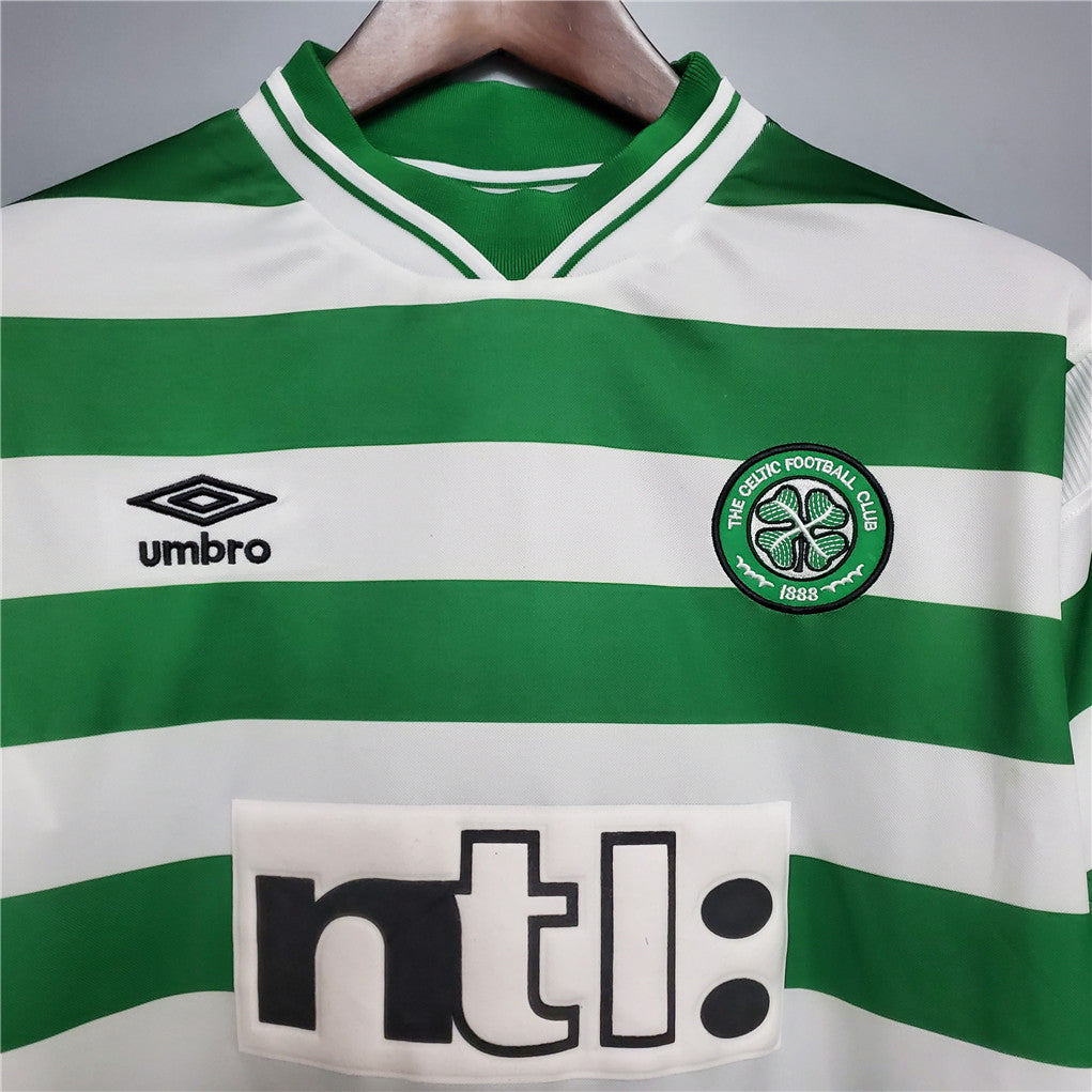 Celtic 99-01 Home Retro Shirt front