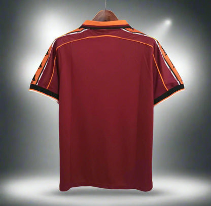 Roma 98-99 Home Retro Shirt rear