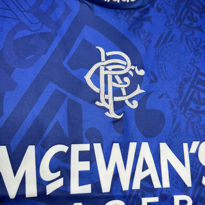 Rangers  94-96 Home Retro Shirt crest