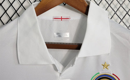 Inter Milan 09-10 Away Retro Shirt collar