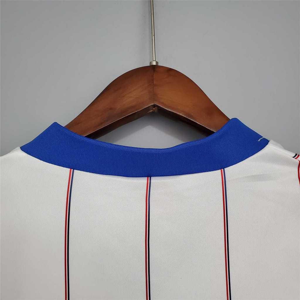 Rangers 82-84 Away Retro Shirt neck