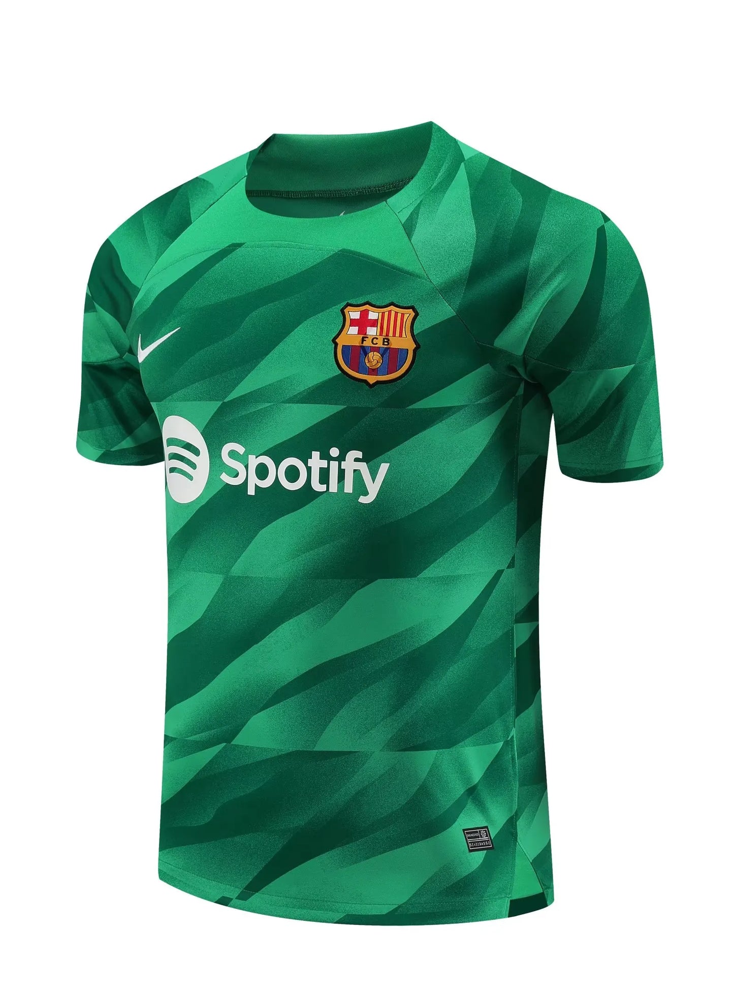 Barcelona 23-24 Goalkeeper Shirt Black Green side