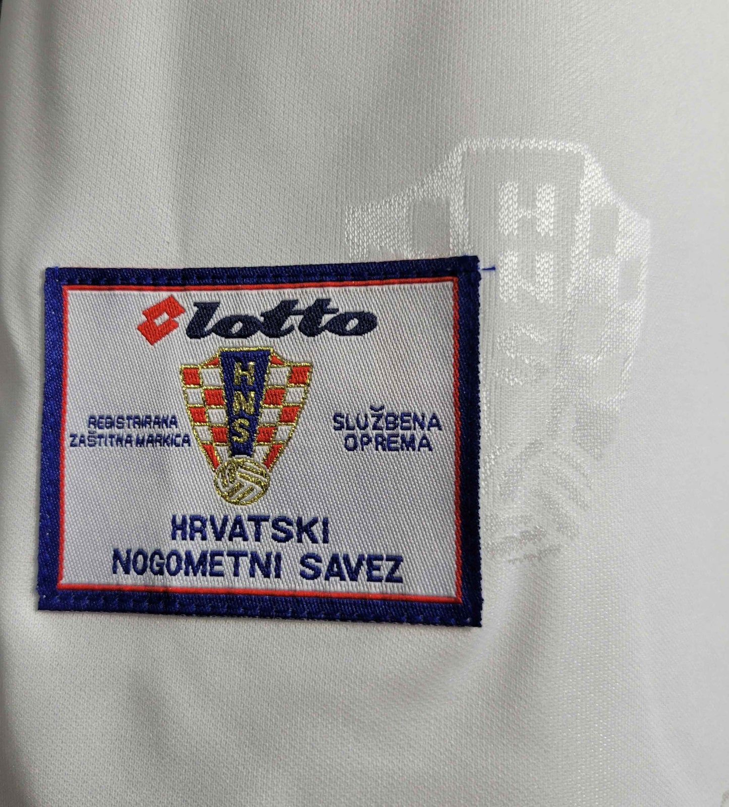 Croatia 98-00 Home Retro Shirt licence