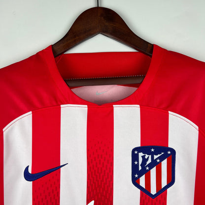 Atletico Madrid 23-24 Home Shirt collar