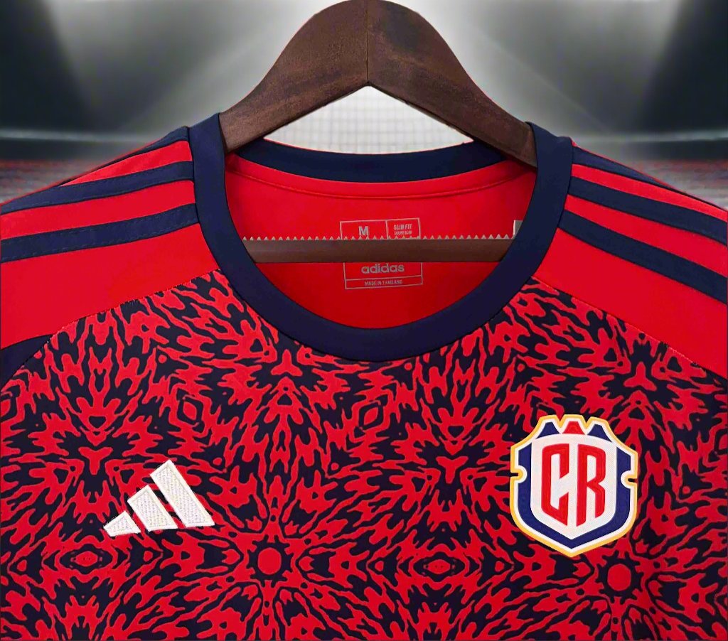 Costa Rica 24-25 Home Shirt collar