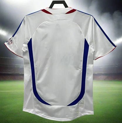 France 06-08 Away Retro Shirt rear