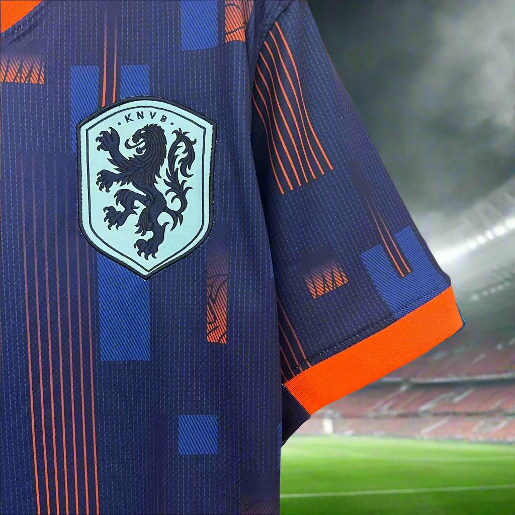 Netherlands 24-25 Away Shirt sleeve