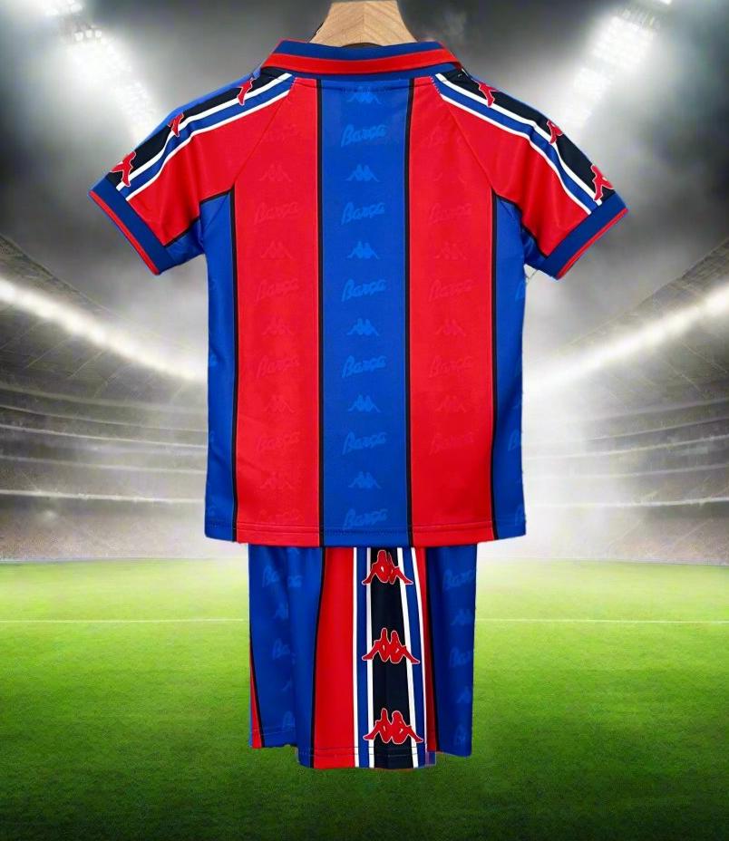 Barcelona Kids 96-97 Home Retro Kit rear