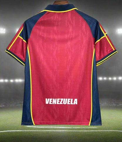 Venezuela 00-01 Home Retro Shirt rear