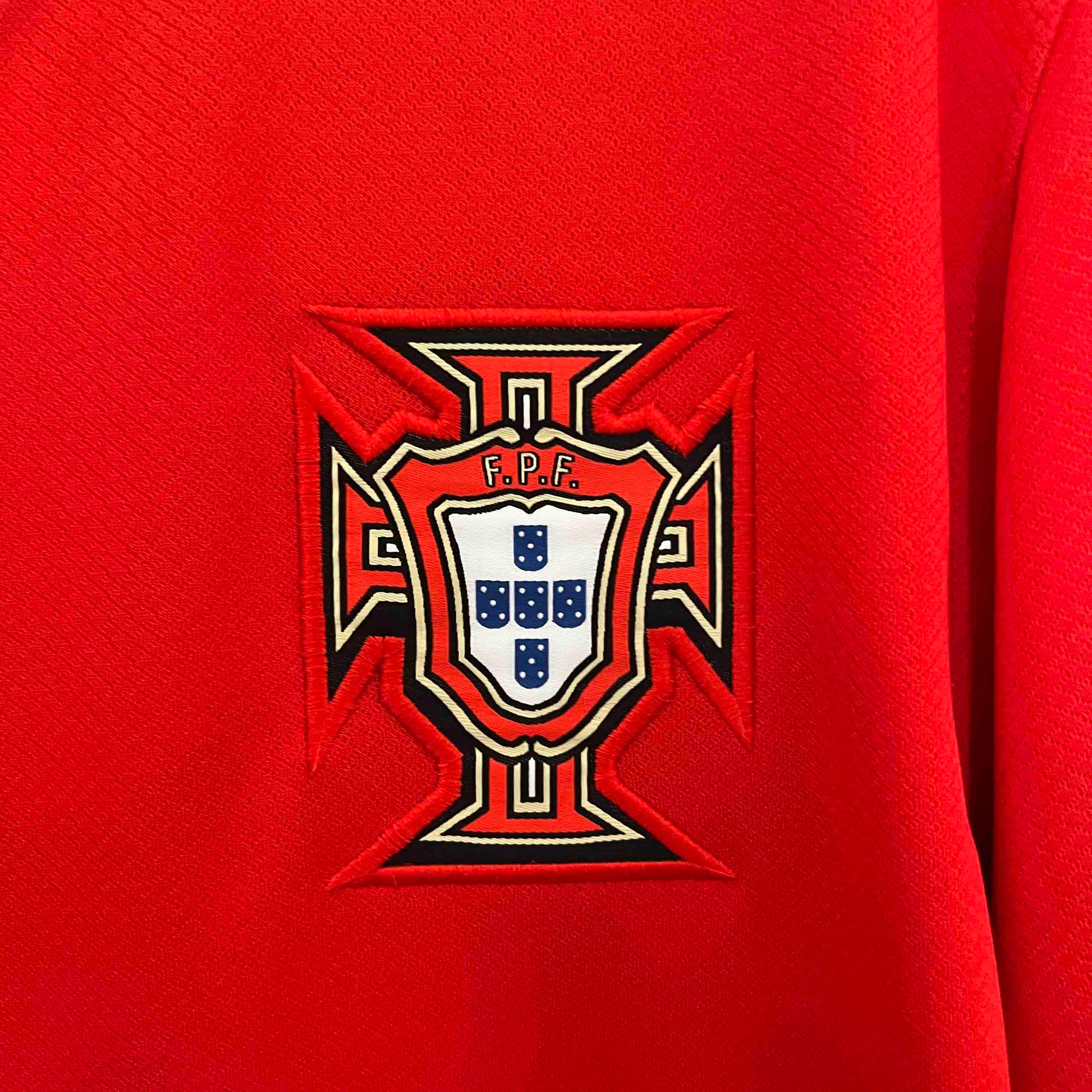 Portugal 24-25 Home Shirt crest