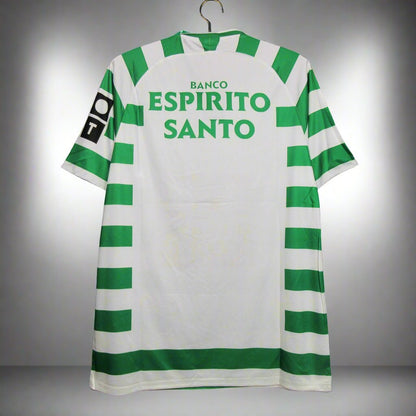 Sporting CP 03-04 Home Retro Shirt rear