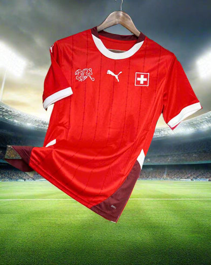 Switzerland 24-25 Home Shirt wind