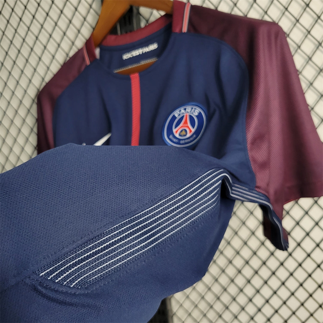 PSG 17-18 Home Retro Shirt side