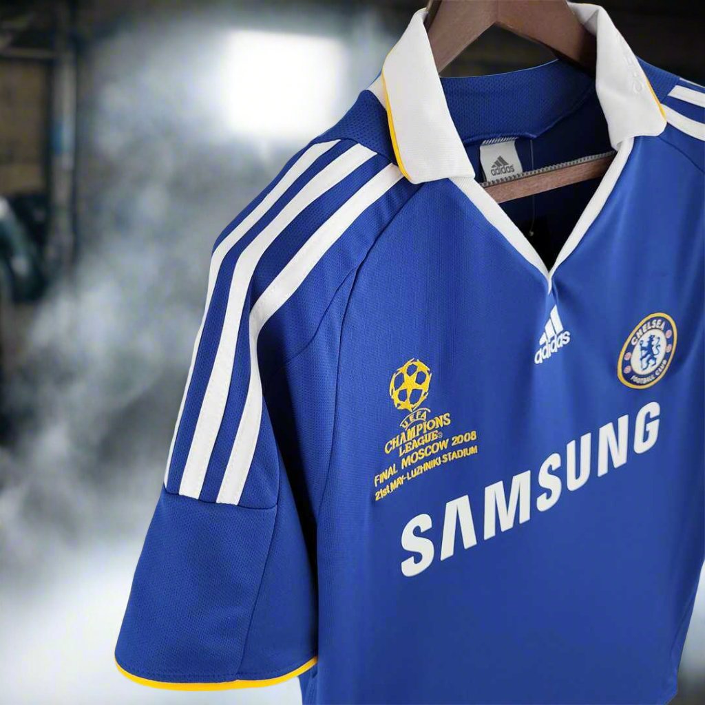 Chelsea 08-09 Home Retro Shirt sponsor