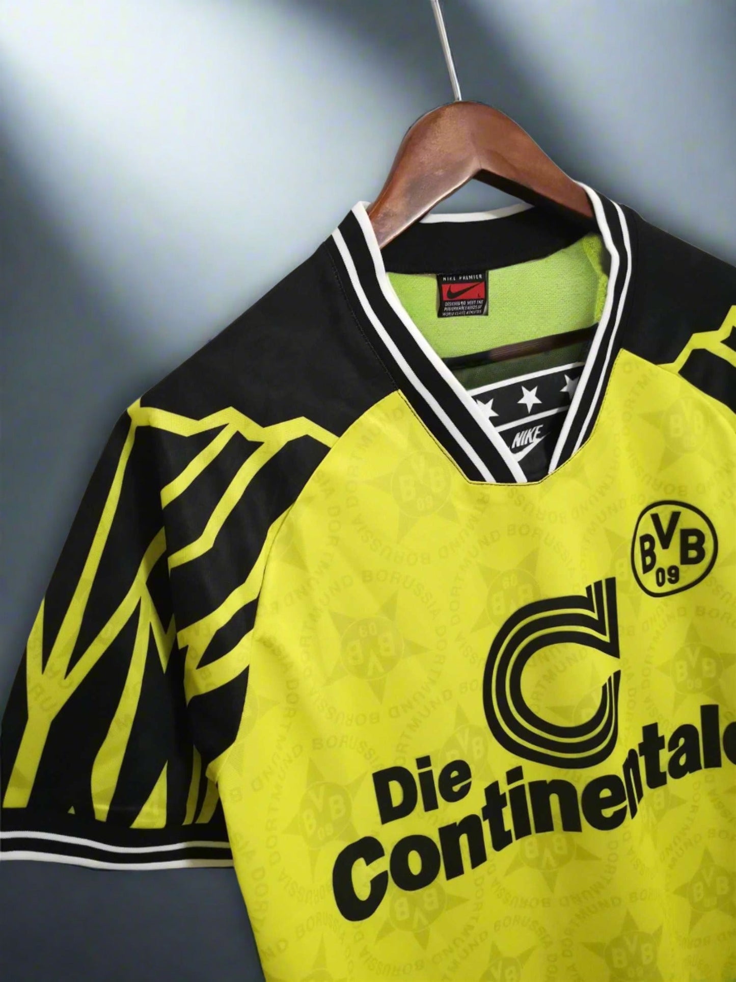 Borussia Dortmund 94-95 Home Retro Shirt side