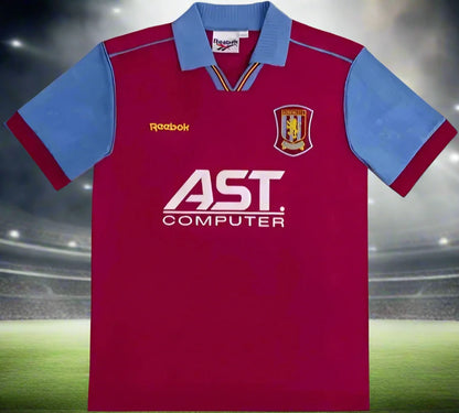 Aston Villa 95-97 Home Retro Shirt front