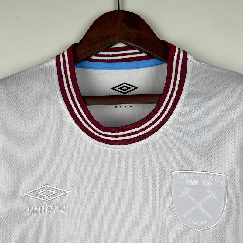 West Ham United 23-24 Away Shirt  collar