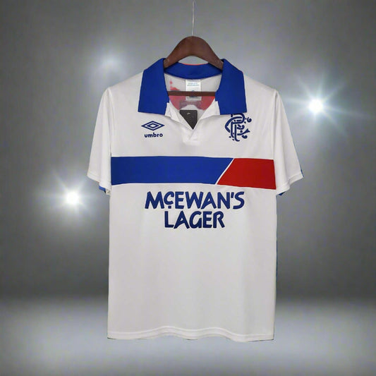 Rangers  85-87 Away Retro Shirt