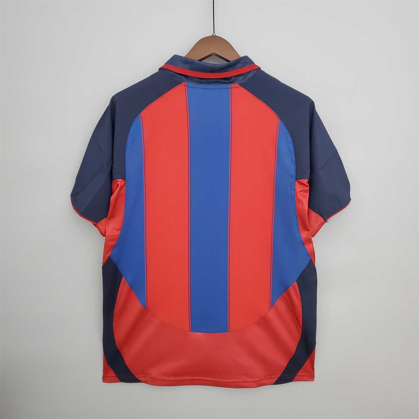 Barcelona 03-04 Home Retro Shirt rear