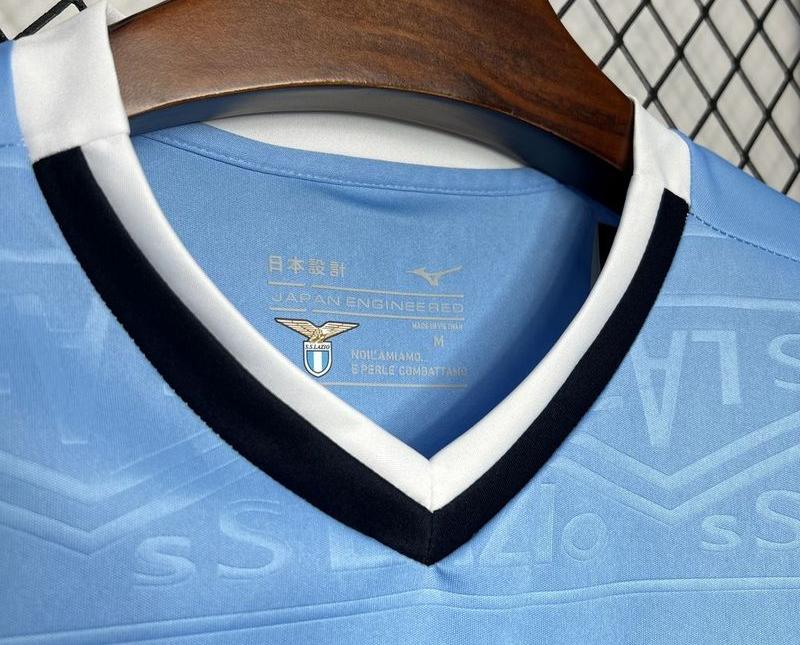 Lazio 24-25 Home Shirt neck