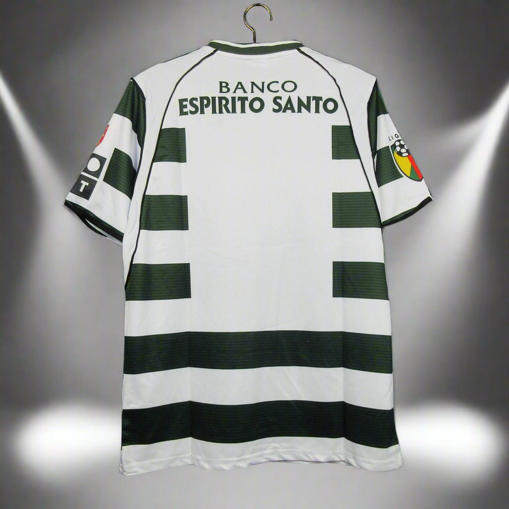 Sporting CP 02-03 Home Retro Shirt rear