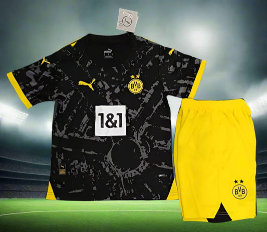 Borussia Dortmund Kids 23-24 Away Kit