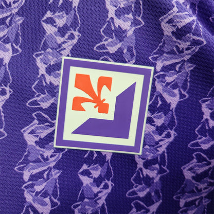 Fiorentina 23-24 Home Shirt crest