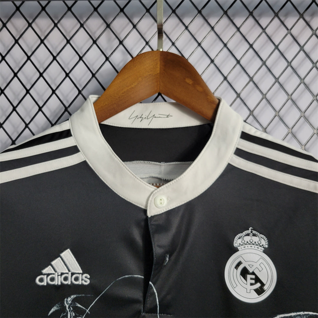 Real Madrid 13-14 3rd Retro Shirt collar