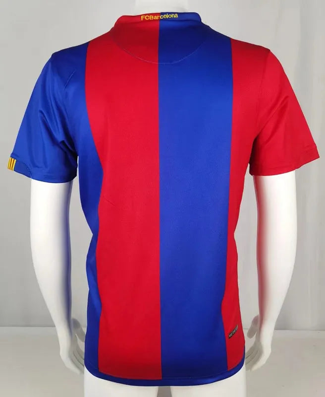 Barcelona 06-07 Home Retro Shirt rear