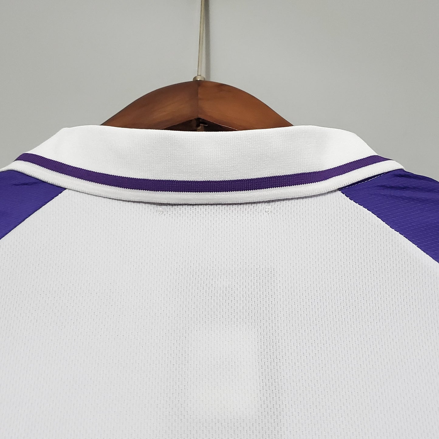 Fiorentina 98-99 Away Retro Shirt collar