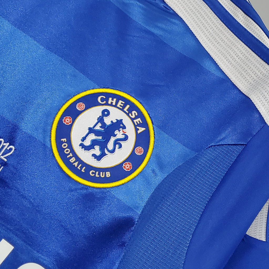 Chelsea 11-12 Home Retro Shirt crest