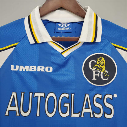 Chelsea 97-99 Home Retro Shirt sponsor