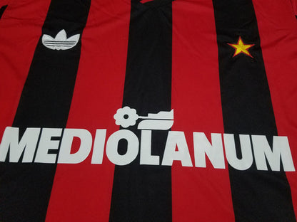 AC Milan 91-92 Home Retro Shirt sponsor