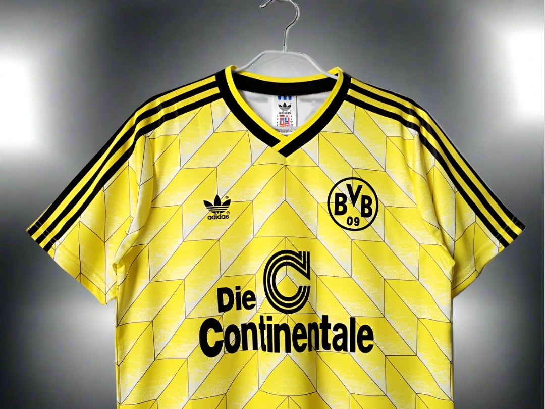 Borussia Dortmund 88-89 Home Retro Shirt front