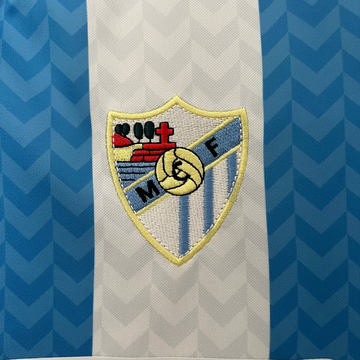 Malaga 120th Anniversary Home Shirt badge