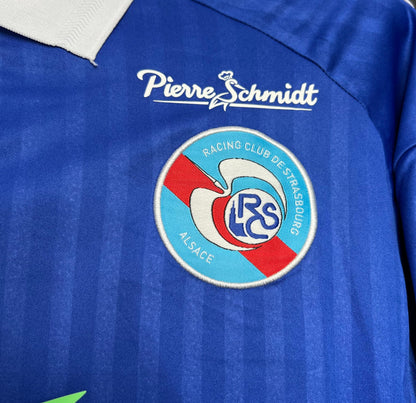 RC Strasbourg 24-25 Home Shirt crest