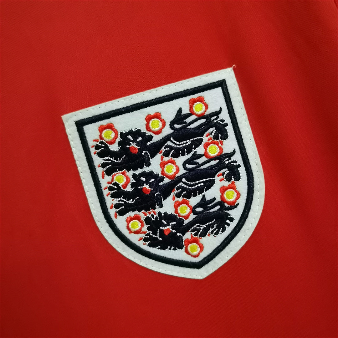 England 1966 Away Retro Shirt crest