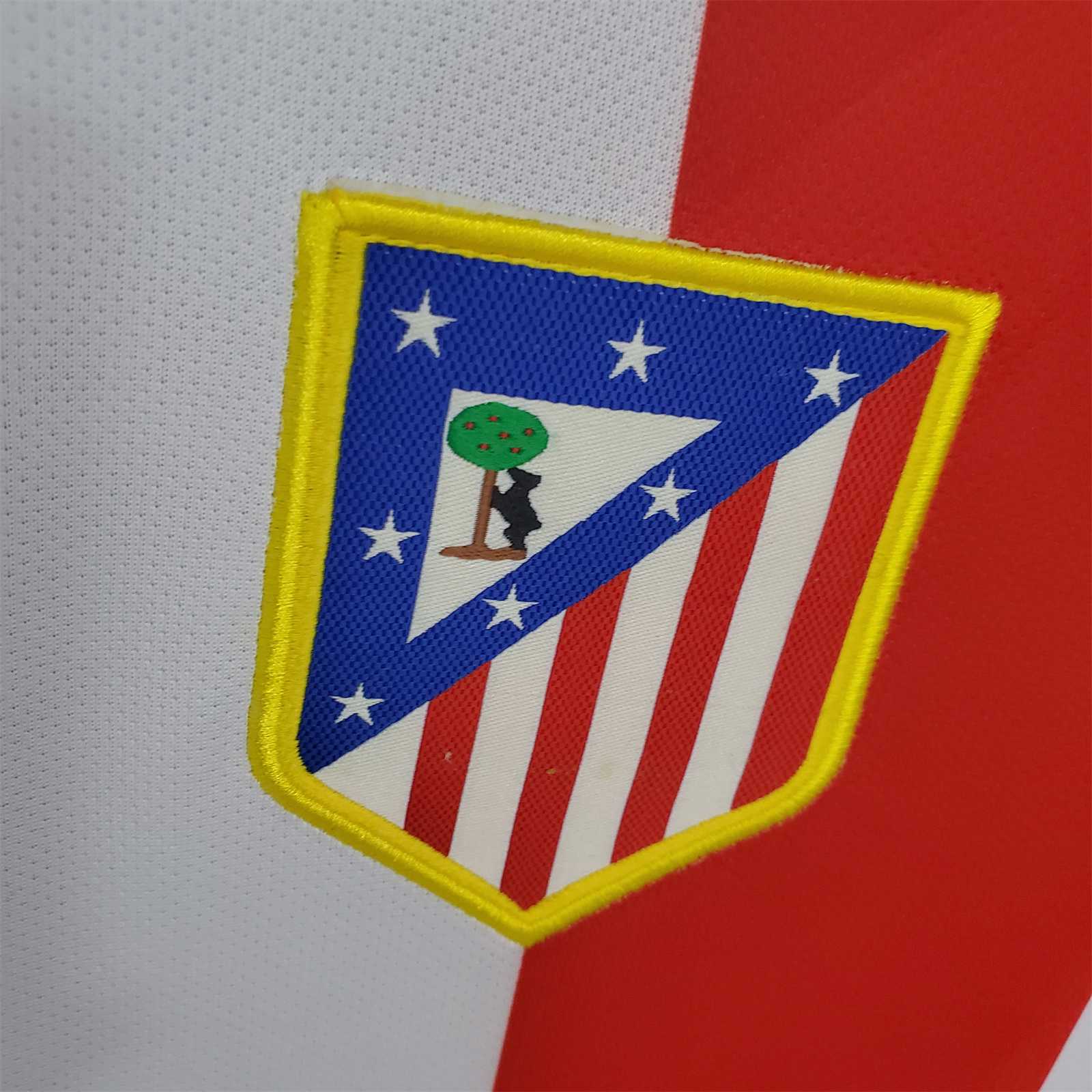 Atletico Madrid 14-15 Home Retro Shirt badge