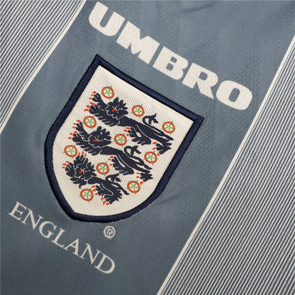 England 96-98 Away Retro Shirt crest