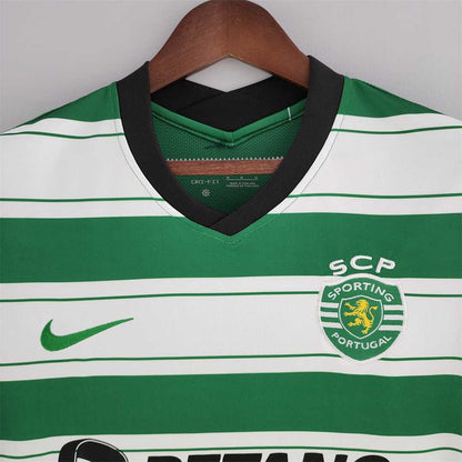 Sporting CP 22-23 Home Shirt collar